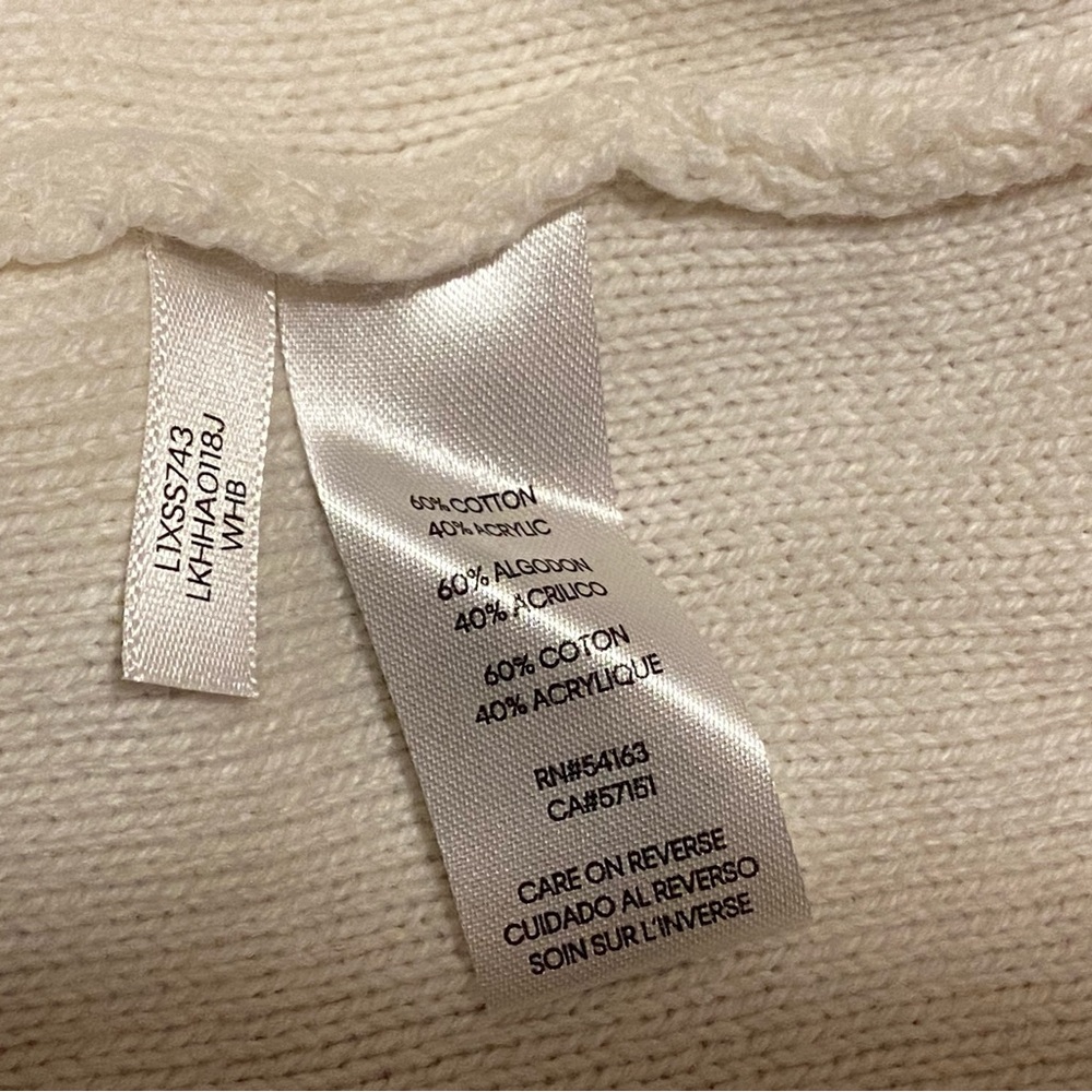 Karl Lagerfeld Paris Eiffel Tower Graphic Knit Sweater Size S - Picture 7 of 8